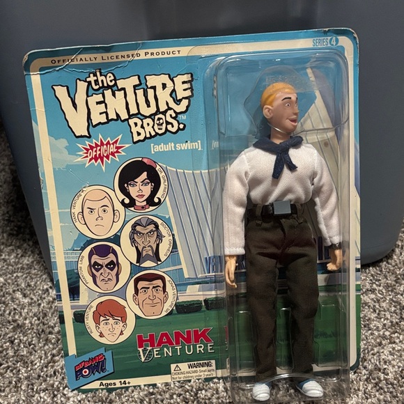 Hank Venture Action Figure - Picture 1 of 2